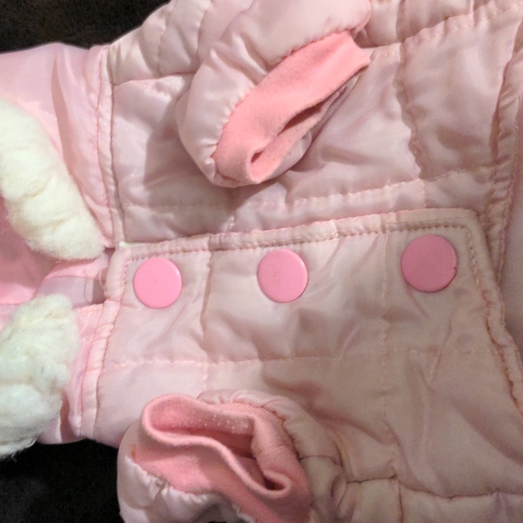 ❤️ Pink Quilted Dog Coat Small - Picture 3 of 10